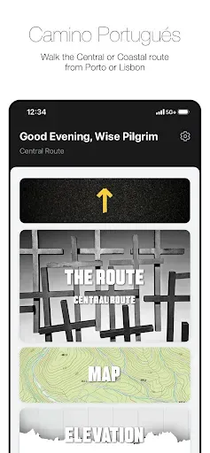 Скриншот 1 — Wise Pilgrim Camino Portugués