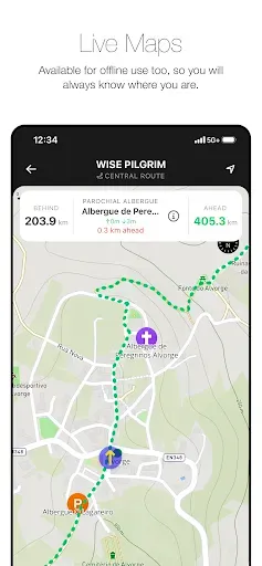 Скриншот 5 — Wise Pilgrim Camino Portugués