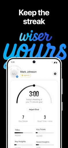 Скриншот 6 — Wiser - 15 minutes Audio Books