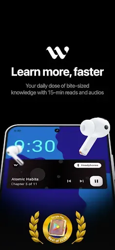 Скриншот 8 — Wiser - 15 minutes Audio Books