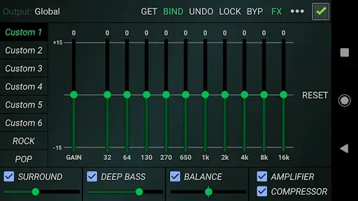 Скриншот 4 — Eqfy Equalizer for Spotify