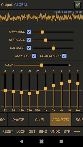 Скриншот 4 — Power Audio Equalizer