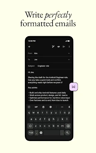 Скриншот 6 — Wispr Flow: AI Voice-to-Text
