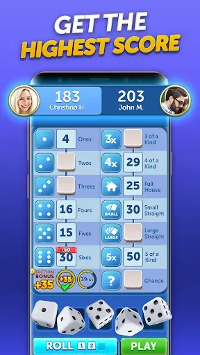 Скриншот 4 — Dice With Buddies™ Social Game