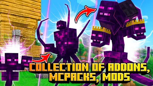 Скриншот 3 — Wither Storm Mod for Minecraft