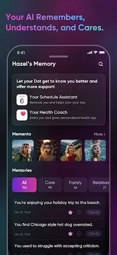 Скриншот 3 — Paradot: Personal AI chat