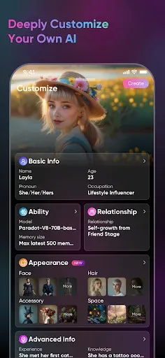 Скриншот 6 — Paradot: Personal AI chat