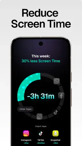 Скриншот 1 — Opal Screen Time Limit & Timer