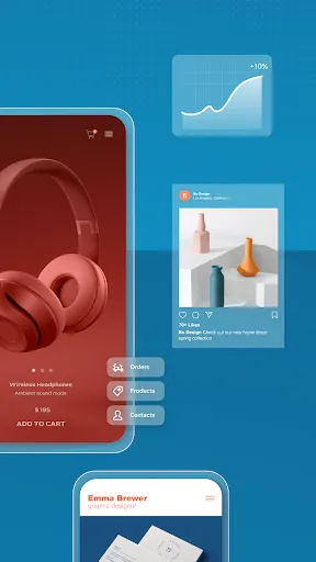 Скриншот 2 — Wix - создание сайтов