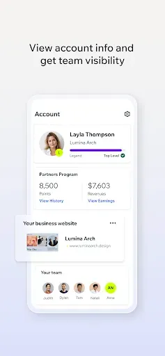 Скриншот 1 — Wix Studio