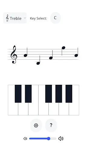 Скриншот 2 — Clef Trainer Grid