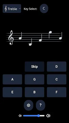 Скриншот 4 — Clef Trainer Grid