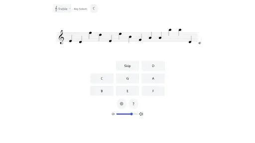 Скриншот 8 — Clef Trainer Grid