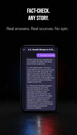 Скриншот 3 — WizeUp: News & Bias Detector