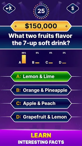 Скриншот 2 — Millionaire Quiz: Trivia Games