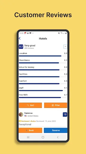 Скриншот 6 — OneTravel: Flights Hotels Cars