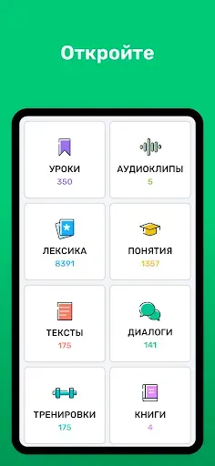 Скриншот 3 — Учите итальянский с Wlingua