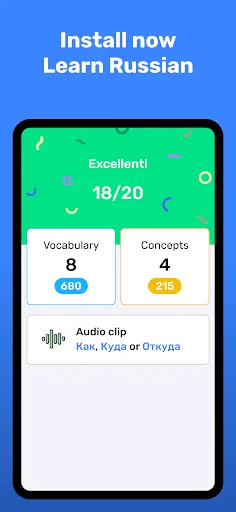 Скриншот 7 — Учите русский с Wlingua