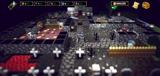 Скриншот 1 — Dungeon and Gravestone