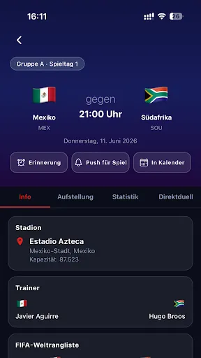 Скриншот 5 — Soccer 2026: Live & Schedule