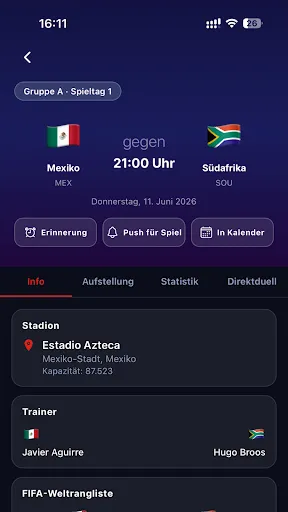 Скриншот 8 — Soccer 2026: Live & Schedule