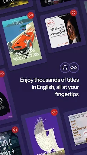 Скриншот 2 — Voxa - Audiobooks & E-books
