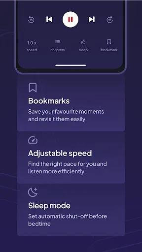 Скриншот 5 — Voxa - Audiobooks & E-books