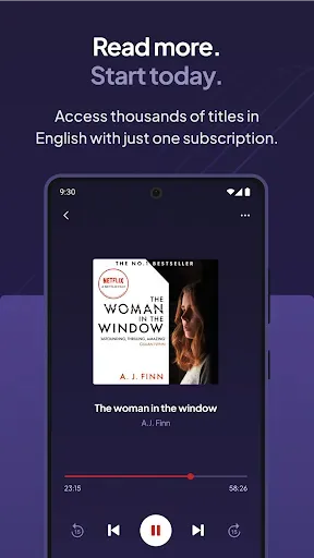 Скриншот 7 — Voxa - Audiobooks & E-books