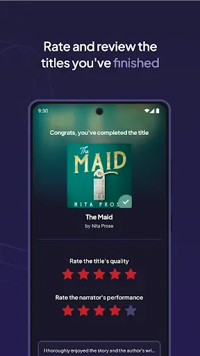 Скриншот 8 — Voxa - Audiobooks & E-books