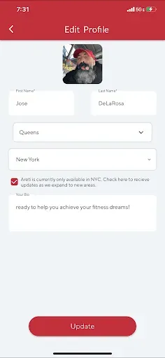 Скриншот 5 — Areti Fitness