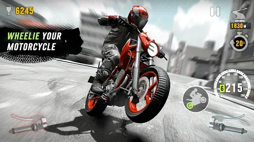 Скриншот 3 — Motor Tour: симуля мотоцикла