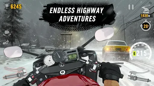 Скриншот 4 — Motor Tour: симуля мотоцикла
