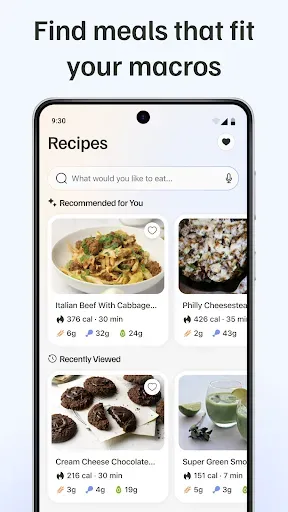 Скриншот 4 — CarbiGo: AI Cal & Carb Manager