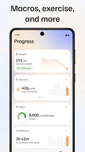 Скриншот 6 — CarbiGo: AI Cal & Carb Manager