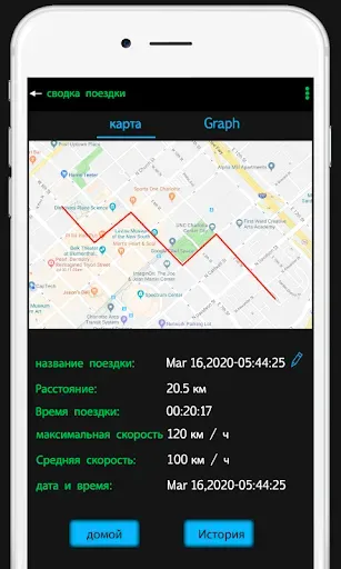 Скриншот 7 — GPS-спидометр - одометр