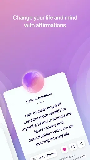 Скриншот 2 — Third Eye Thoughts Affirmation