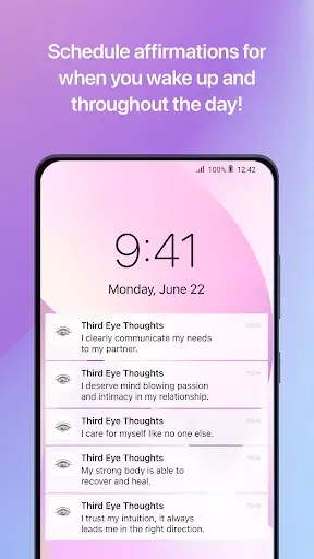 Скриншот 6 — Third Eye Thoughts Affirmation