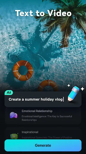Скриншот 4 — Filmora AI: AI Video Generator