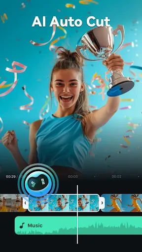 Скриншот 5 — Filmora AI: AI Video Generator