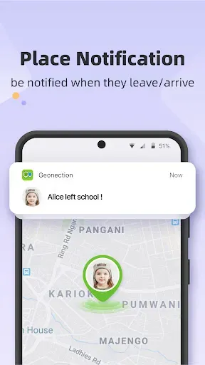 Скриншот 3 — Geonection: Live GPS Tracker
