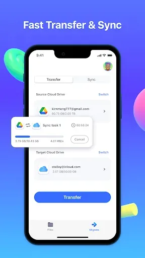 Скриншот 7 — InClowdz - Cloud Transfer