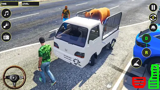 Скриншот 1 — Animal Transport Game Truck 3D
