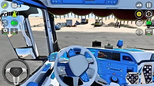 Скриншот 2 — US Truck Driving Game Truck 3D