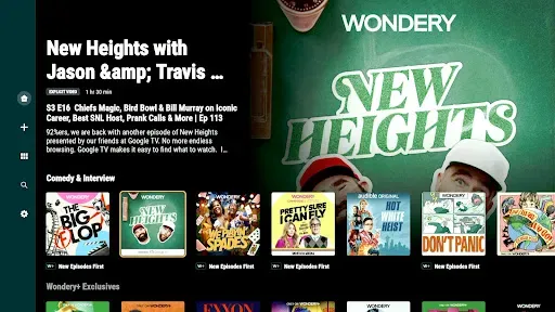 Скриншот 8 — Wondery: Must-Hear Podcasts