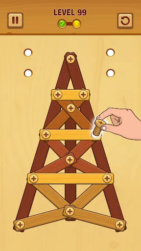 Скриншот 2 — Wood Nuts: Nuts & Bolts