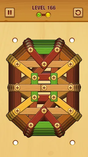 Скриншот 3 — Wood Nuts: Nuts & Bolts