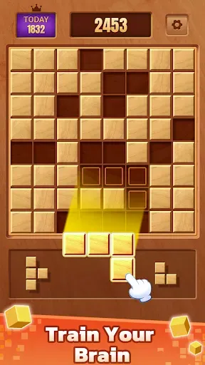 Скриншот 2 — Wood Blast: Block Puzzle Games
