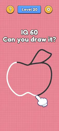 Скриншот 2 — One Line Draw: Brain Journey