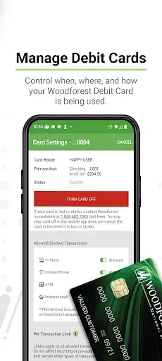 Скриншот 4 — Woodforest Mobile Banking