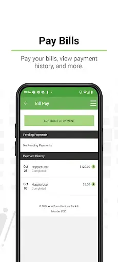 Скриншот 7 — Woodforest Mobile Banking